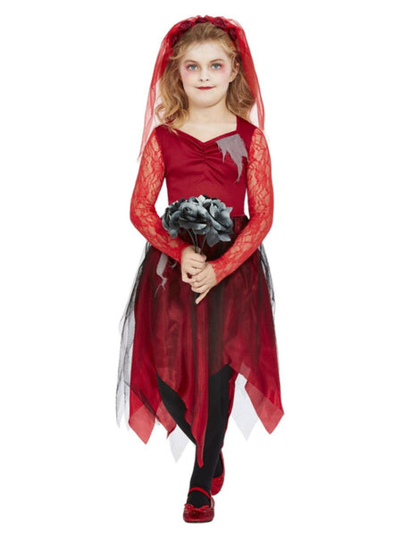 Red Graveyard Bride Costume