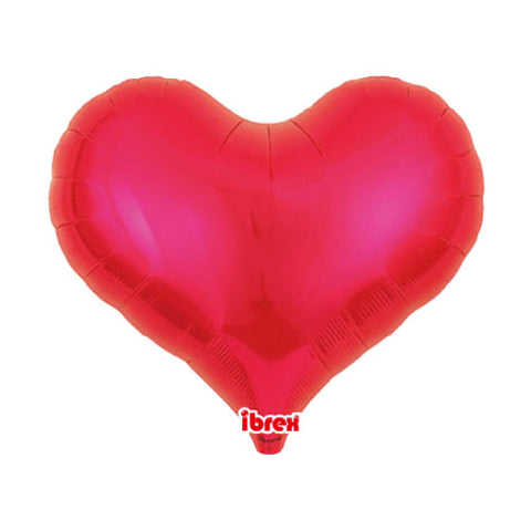 18 Inch Red Heart Jelly Foil Balloon