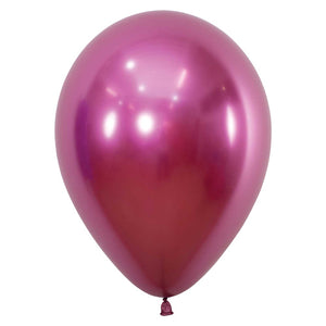 Reflex Fuchsia Latex Balloons