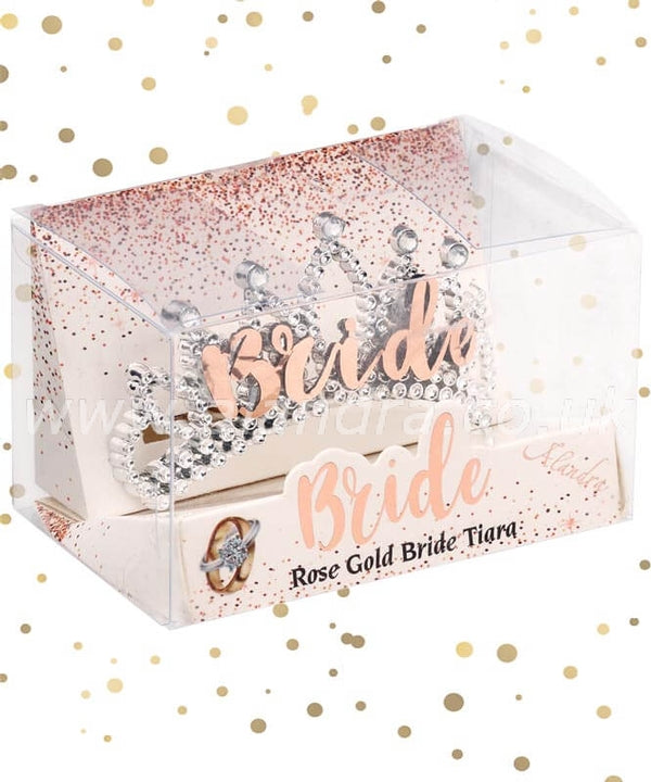 Bride Rose Gold Tiara