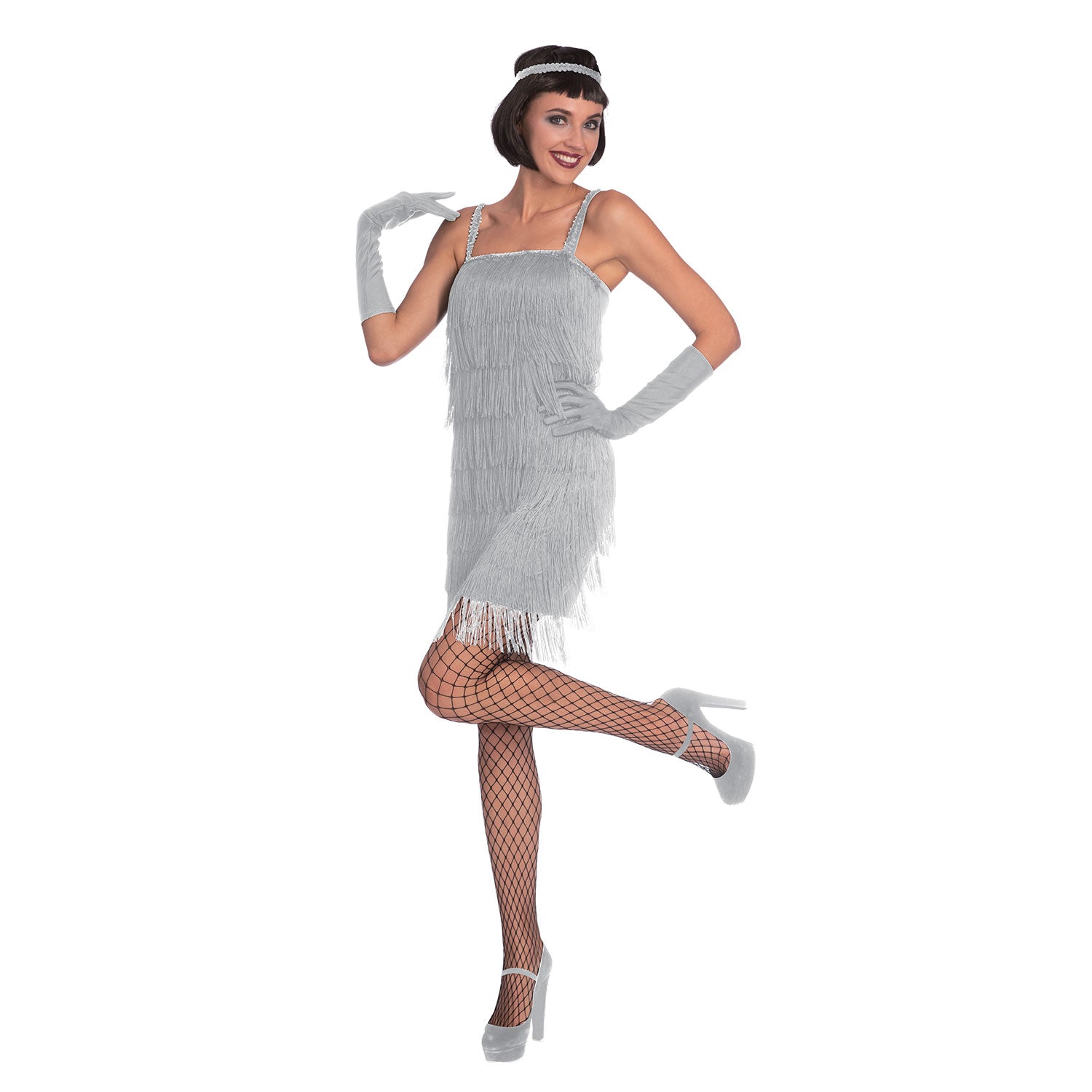 Silver Flapper Costume