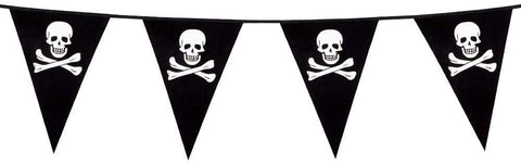 Skull & Crossbones Pirate Bunting