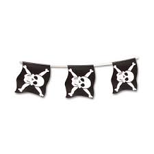 Small Skull & Crossbones Pirate Flag Bunting