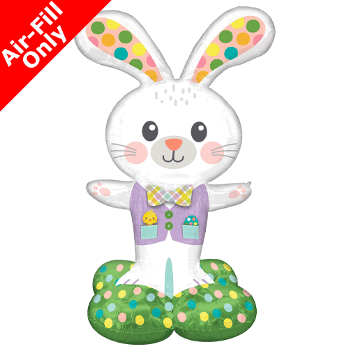 46 Inch Easter Bunny Airloonz Balloon Decoration