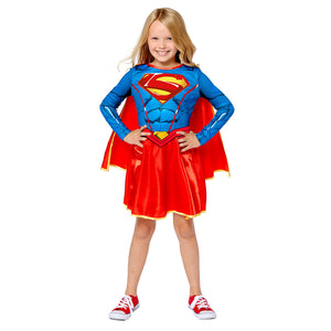 Child's Sustainable Supergirl Costume