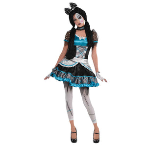 Teen Shattered Doll Costume