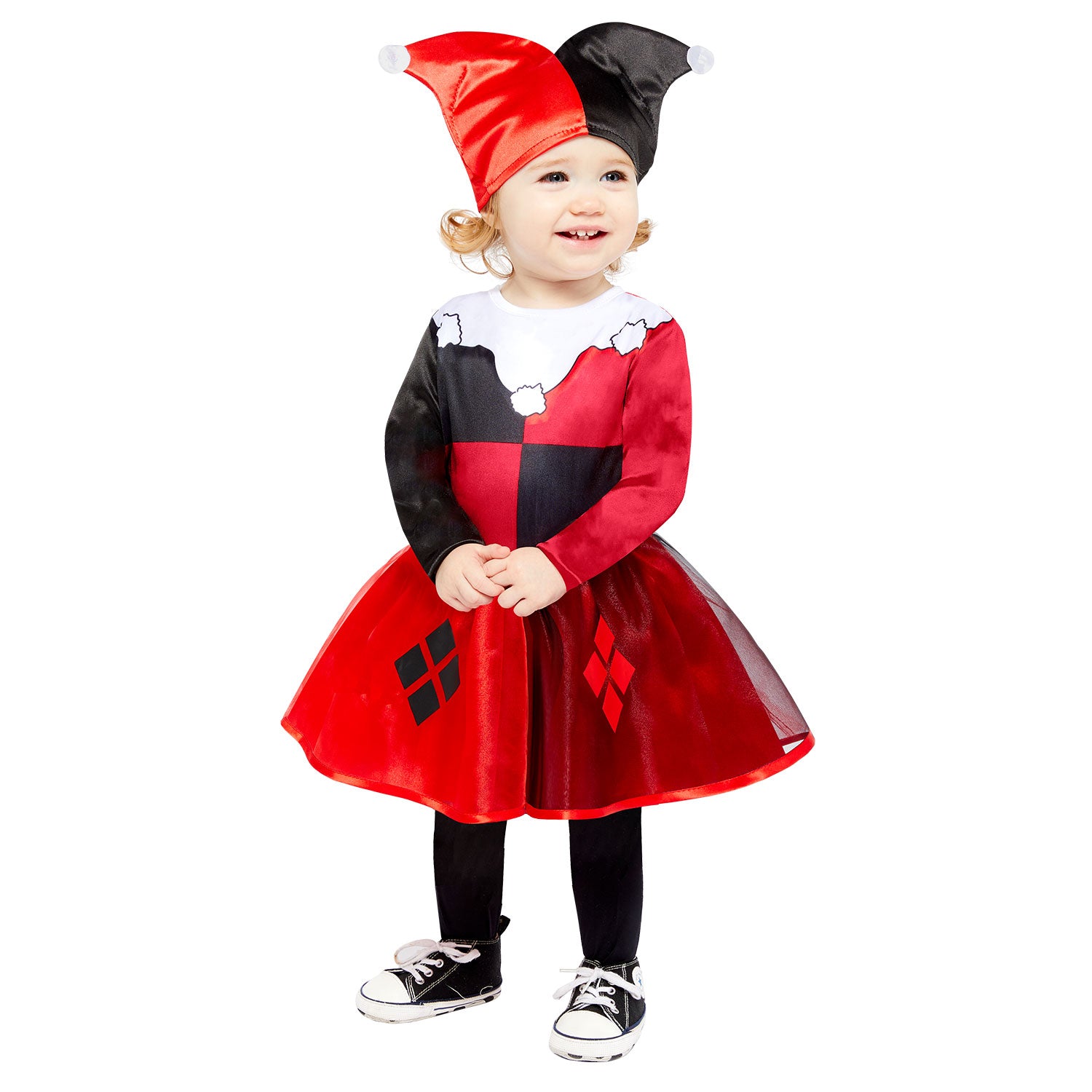 Toddler Comic Book Harley Quinn Costume