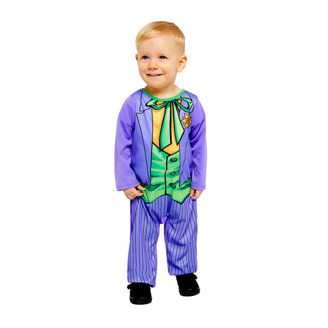 Toddler Comic Book Style Joker Costume