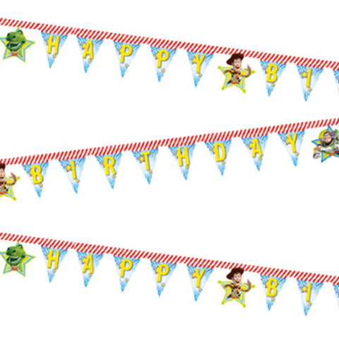 Toy Story Happy Birthday Banner (2.12m)
