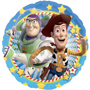 18 Inch Woody & Buzz Toy Story Foil Balloon