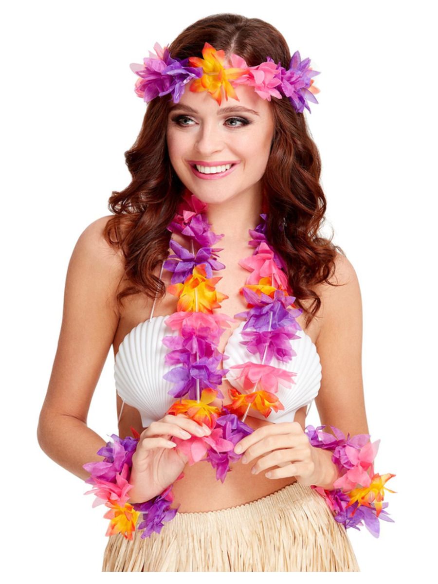 Tropical Hawaiian Garland Set