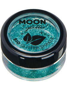 Turquoise Biodegradable Fine Glitter Shaker