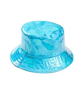 Turquoise Holographic Sun Hat