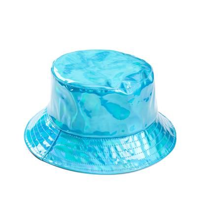 Turquoise Holographic Sun Hat