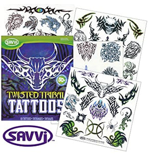 Twisted Tribal Tattoo Set