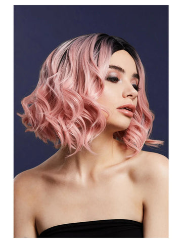 Fever Kourtney Two-Tone Baby Pink Wig