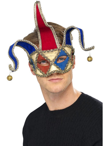 Venetian Musical Jester Eye Mask