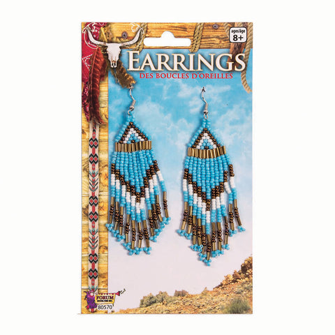 Western Beaded Earrings