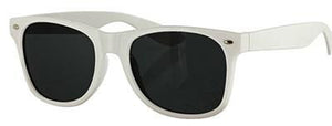 White Frame Sunglasses