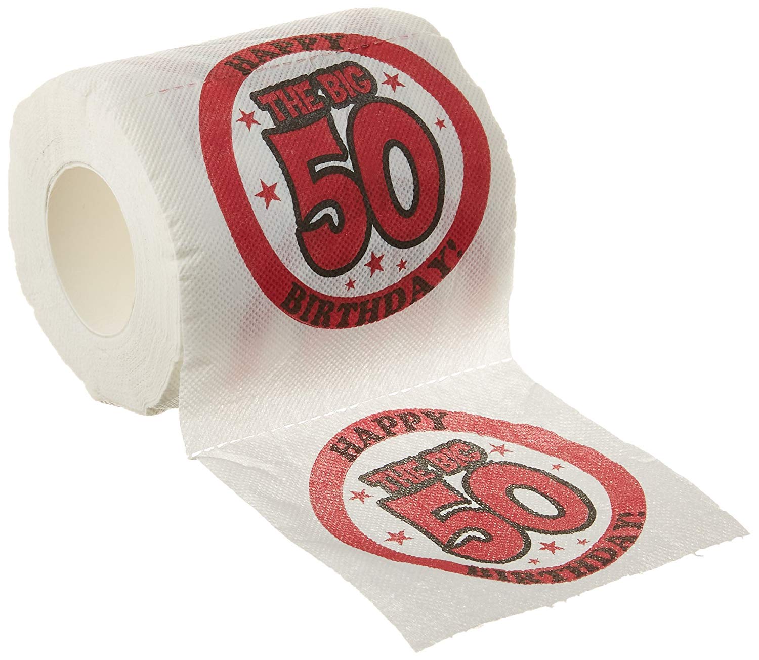 50th Birthday Toilet Paper
