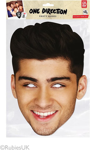 Zayn Malik One Direction Card Mask