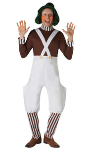 Adult Willy Wonka & the Chocolate Factory Oompa Loompa Costume