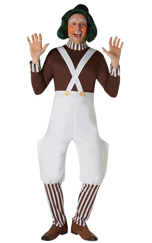 Adult Willy Wonka & the Chocolate Factory Oompa Loompa Costume