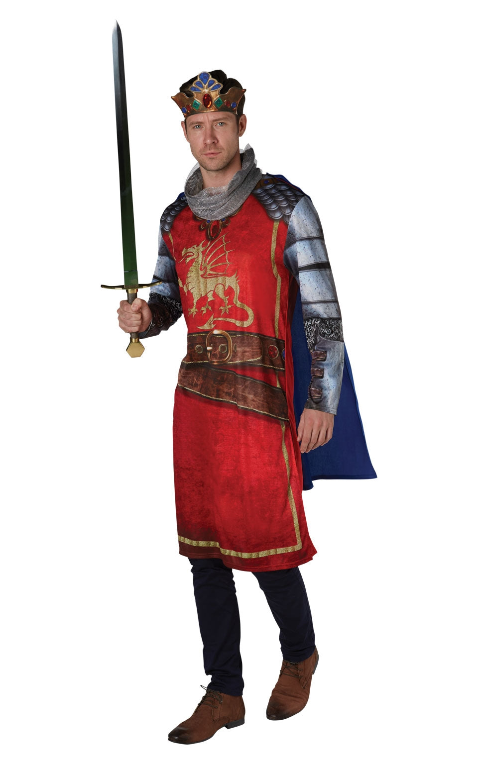 Adult's King Arthur Tunic Costume