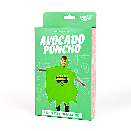 Unisex Avocado Festival Poncho