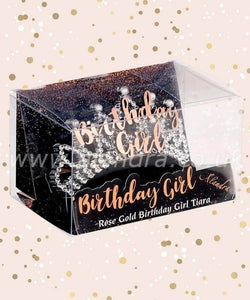 Rose Gold Birthday Girl Tiara