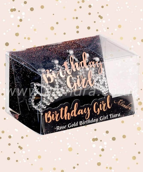 Rose Gold Birthday Girl Tiara