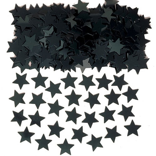 Black Star Table Confetti