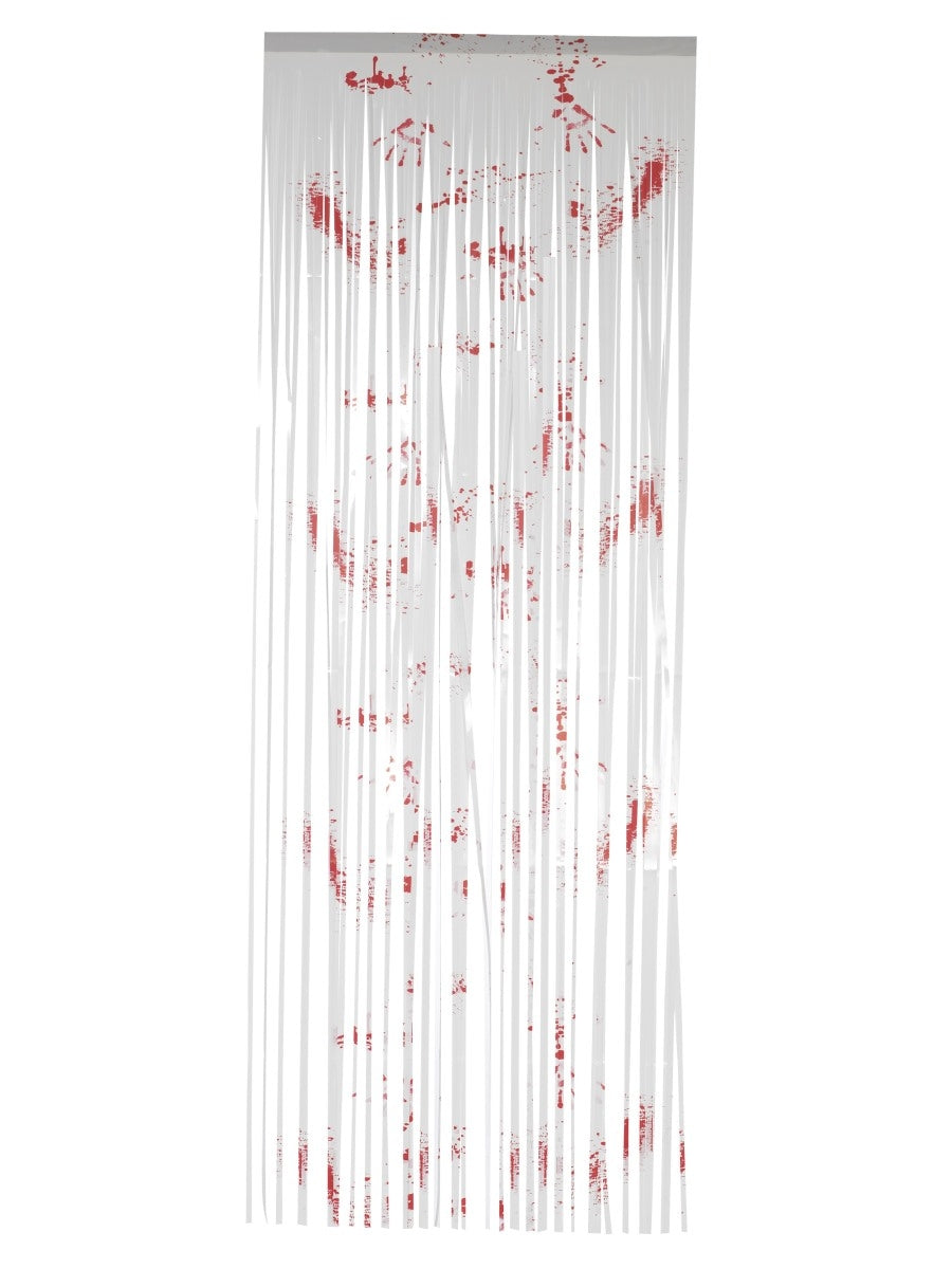 Blood Drip Tinsel Shimmer Curtain