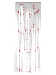 Blood Drip Tinsel Shimmer Curtain