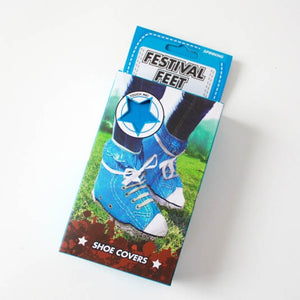 Unisex Blue Festival Feet