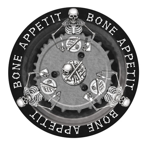 Bone Appetit Paper Plates