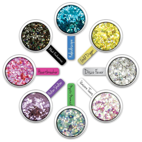 Paintglow Kaleidoscope Chunky Glitter