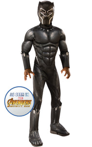 Child's Endgame Deluxe Black Panther Costume