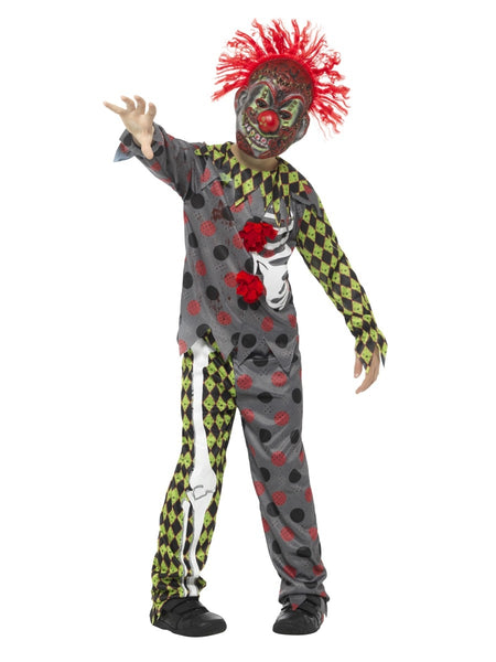 Child's Deluxe Twisted Clown Costume