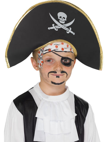 Child's Pirate Captain Hat