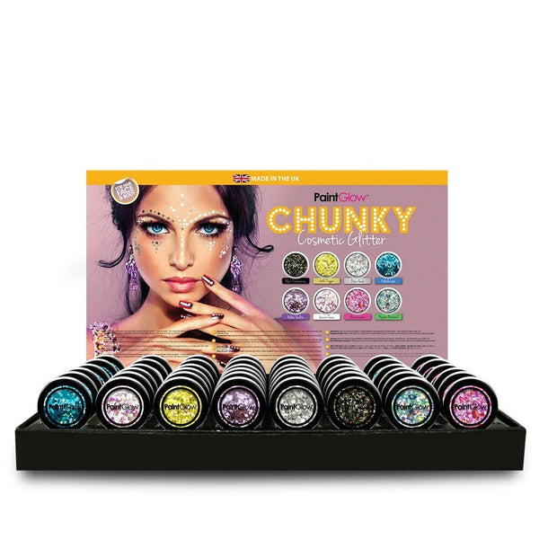 Paintglow Kaleidoscope Chunky Glitter