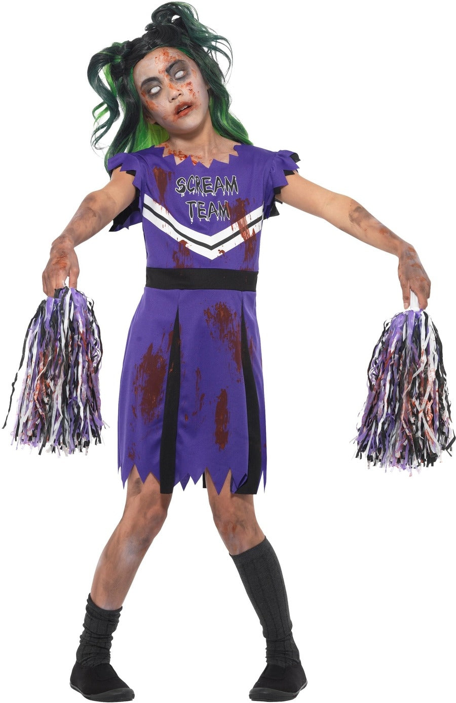 Dark Cheerleader Costume