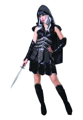 Dark Warrior Lady Costume