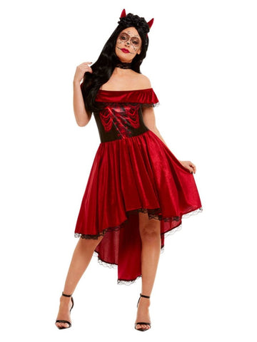 Day of the Dead Devil Lady Costume