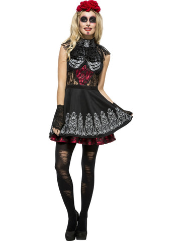 Fever Day of the Dead Dress Costume