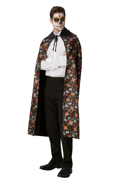 Day of the Dead Reversible Cape