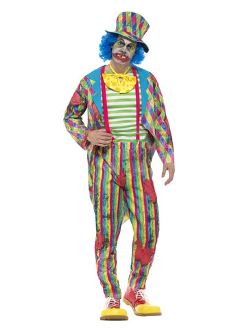 Deluxe Patchwork Clown Costume