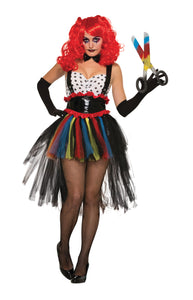 Evil Clown Girlie Costume