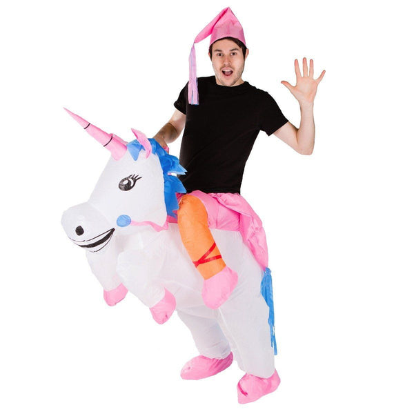 Inflatable Ride on Unicorn Costume