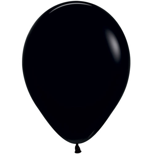 Fashion Black Latex Balloons